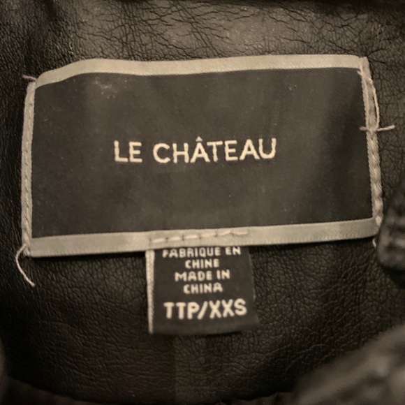 Le Chateau Faux Leather Jacket - Picture 4 of 4